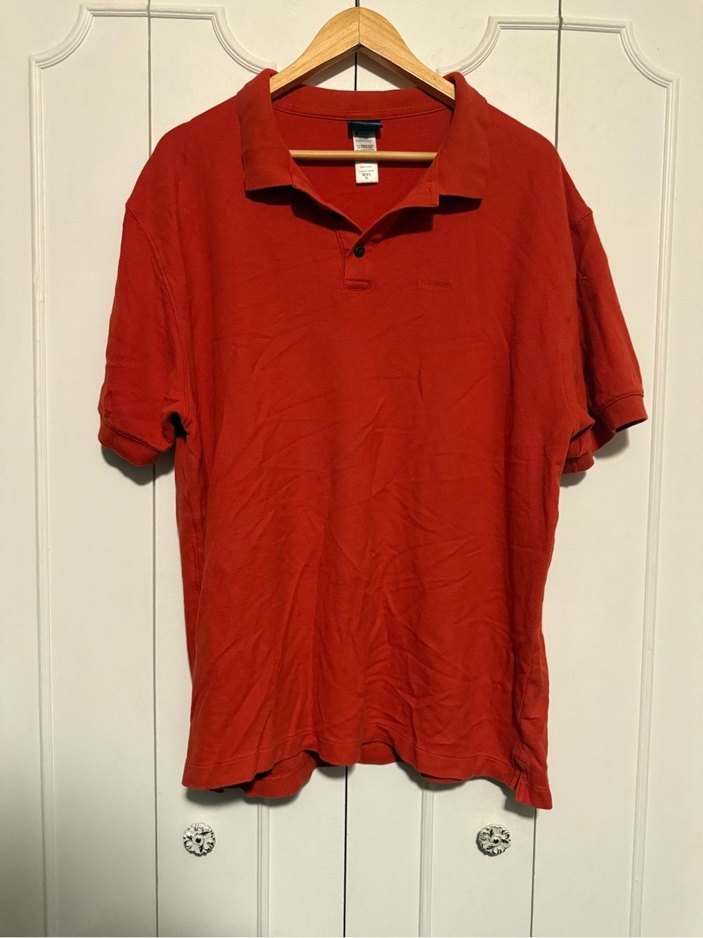 Patagonia Red Short-Sleeve Polo